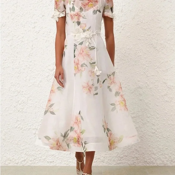 Zimmermann liftoff flower midi dress - Picture 15 of 15